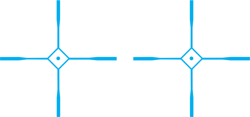 Rifle Crosshair Diamond