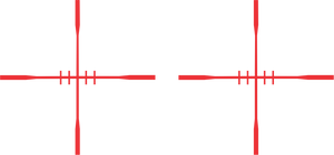 Rifle Crosshair Wind Cross