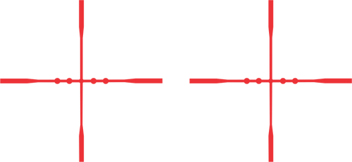 Rifle Crosshair Wind Dot